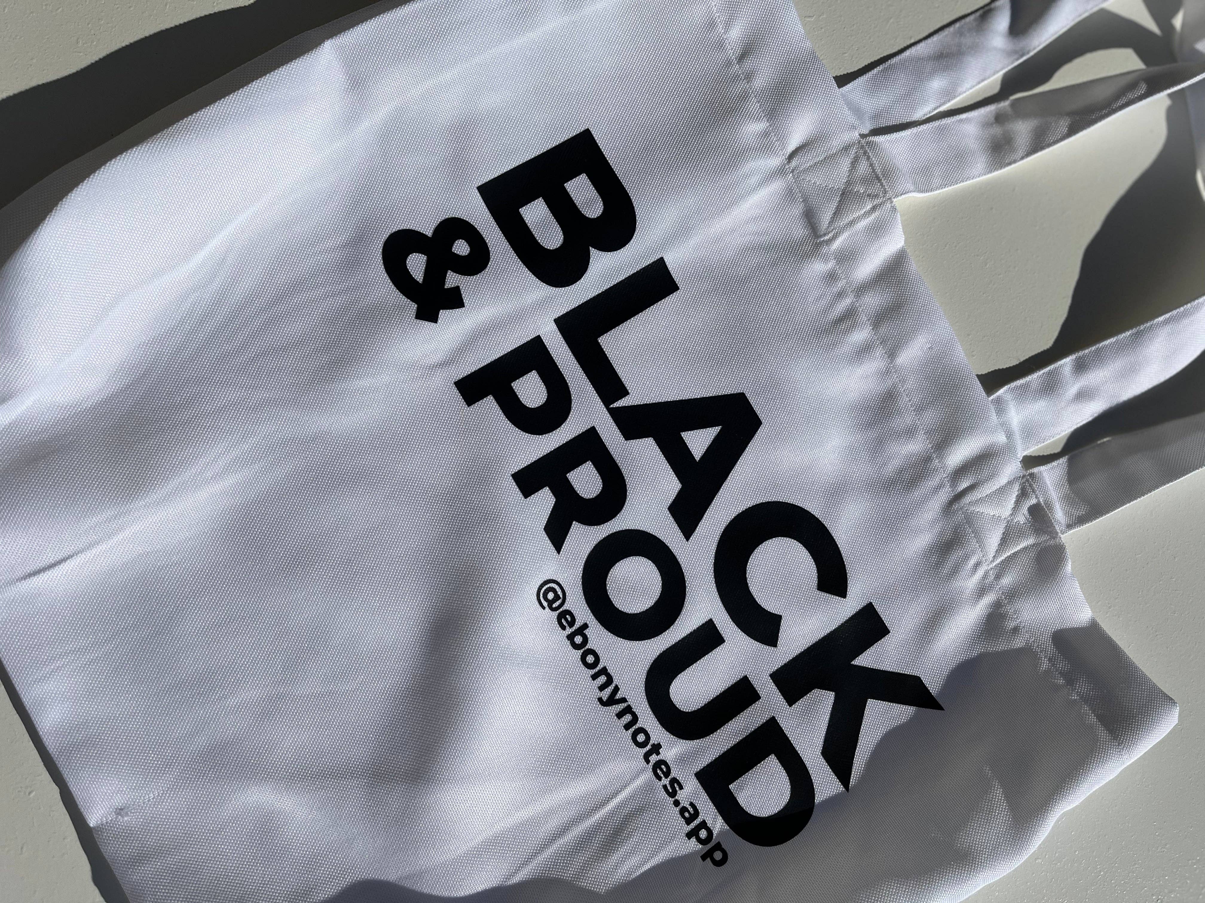 Ebony Notes Company - Wholesale Tote Bag - Unisex - Black & Tote Bag1