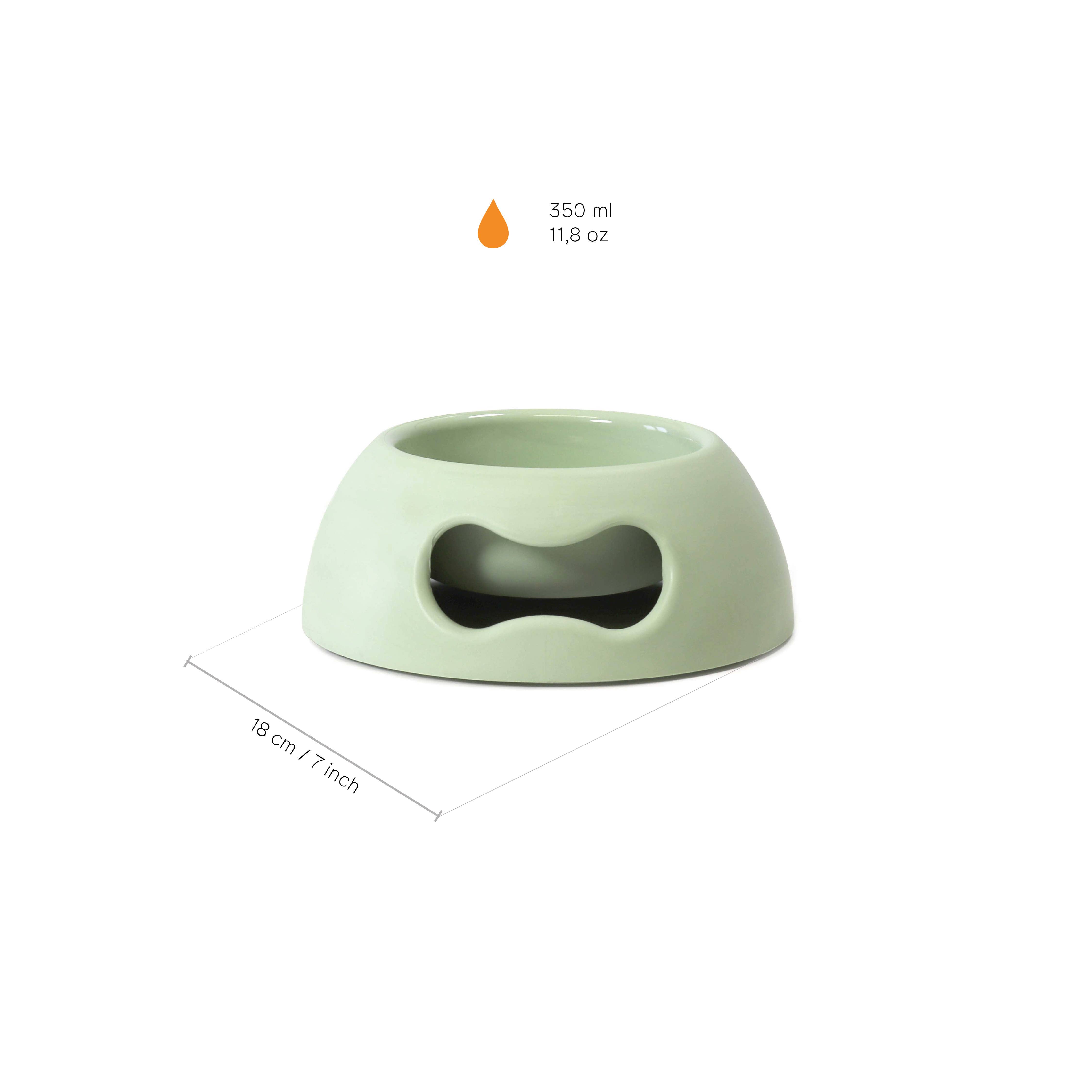 United Pets - Wholesale Pet Bowl - Cat/Dog - Indestructible eco-friendly bowl for dogs and cats - S2