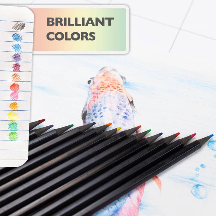 Luna Office Supply - Everyday Essential - Wholesale Pencil - 12 Colored Pencils2