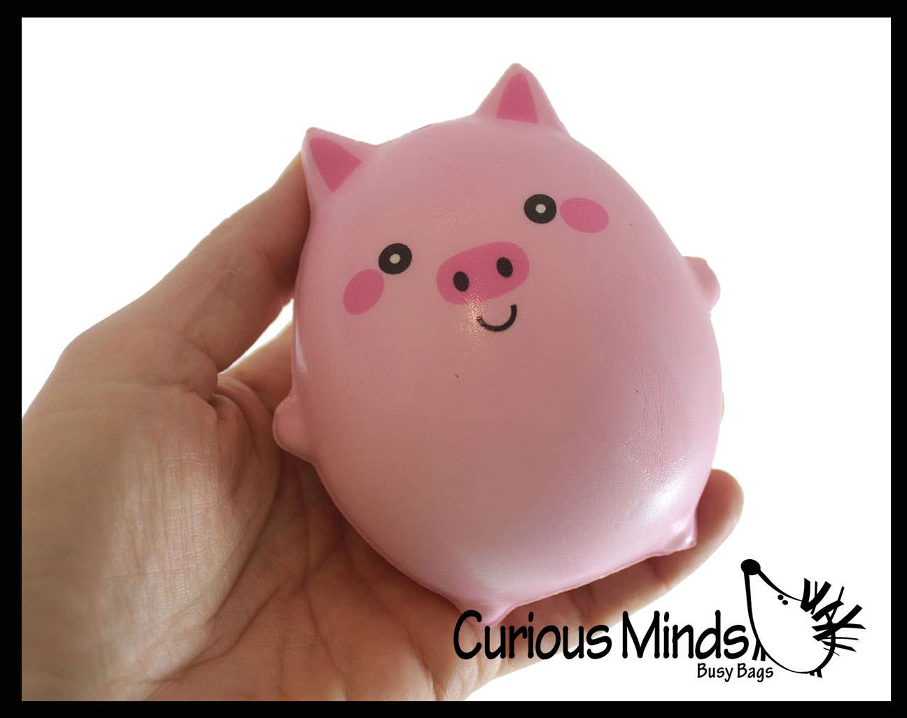Curious Minds Toys - Wholesale Knijpbal - Kinderen en baby - 1 Schattige squishy speeltjes van Chunky Animals Slow Rise - Memory7