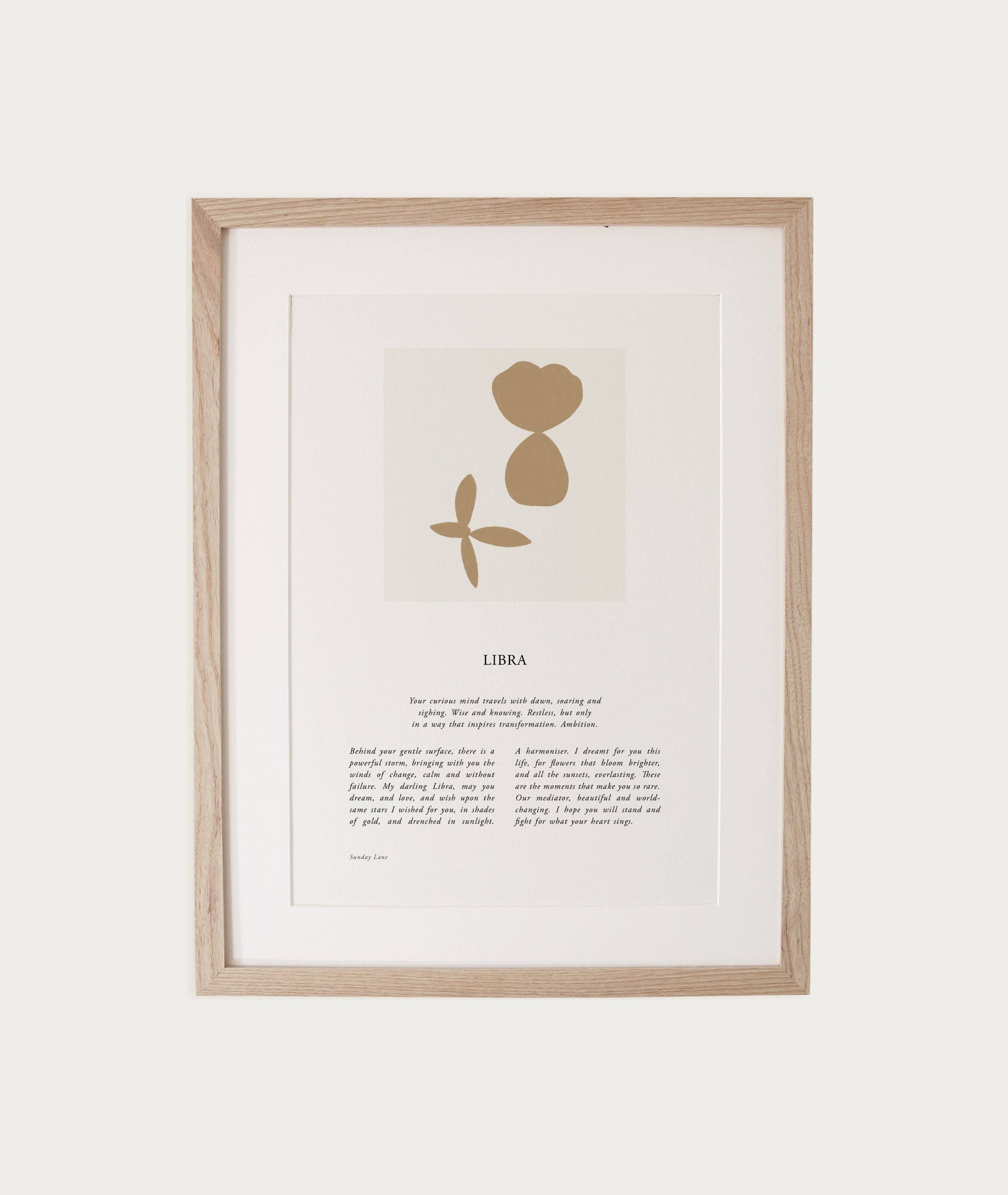 Sunday Lane - Wholesale Art Print - Libra 040