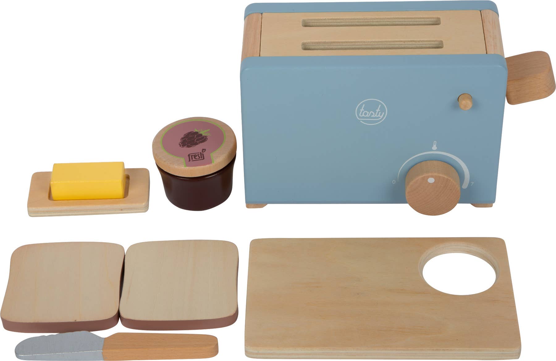 small foot - Wholesale Toy Set - Kids - Toaster Set "tasty“3