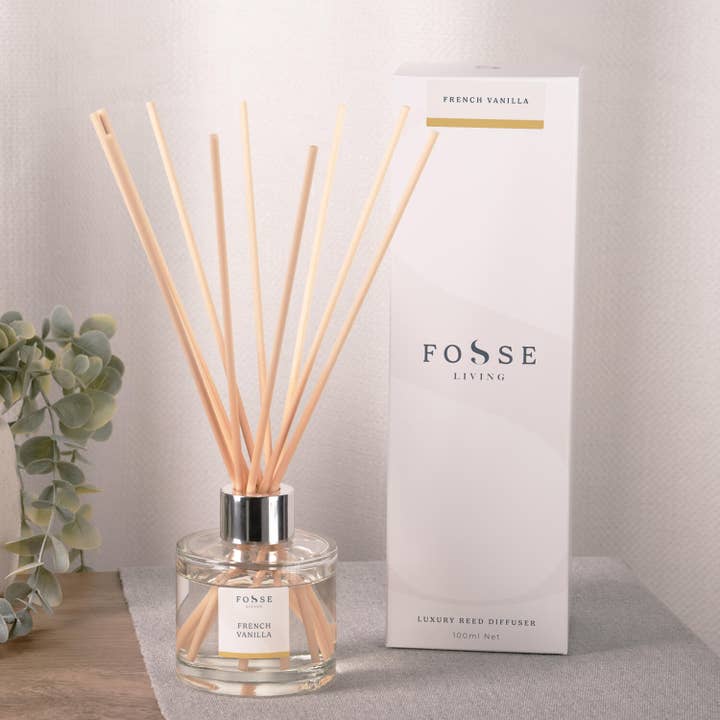 Fransk Vanilla Reed Diffuser for engroshandel hos Fosse Living