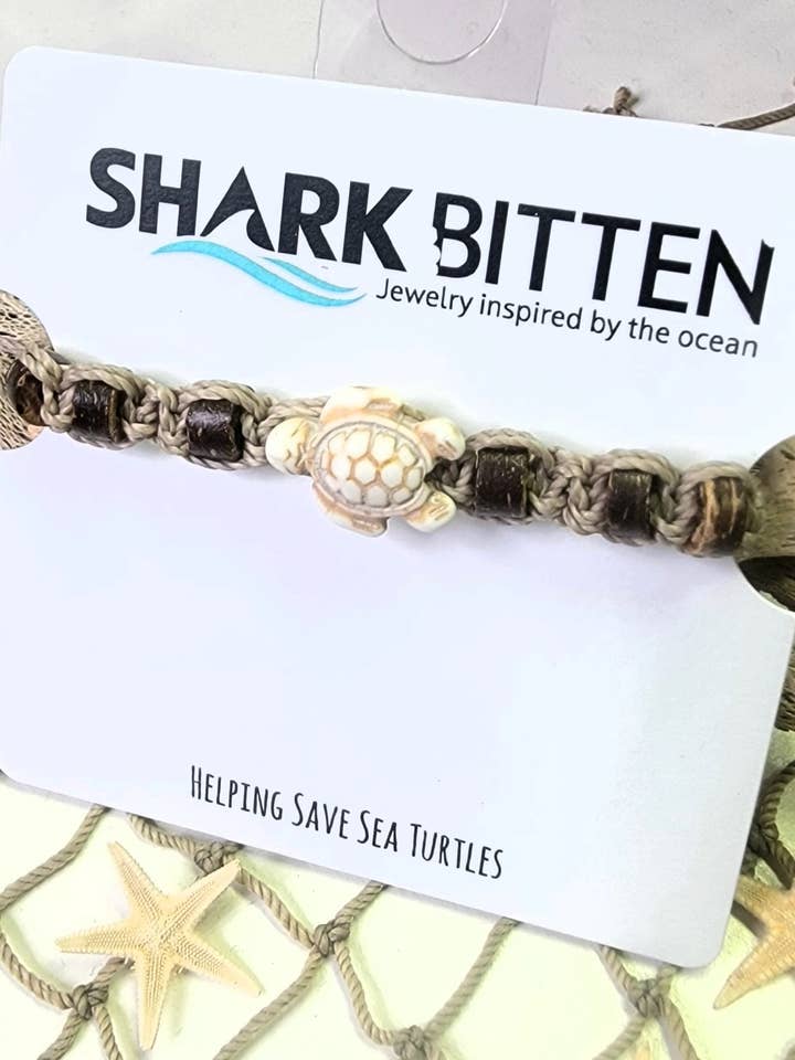 Crazy Coconut Sea Turtle Bracelet for wholesale by Shark Bitten