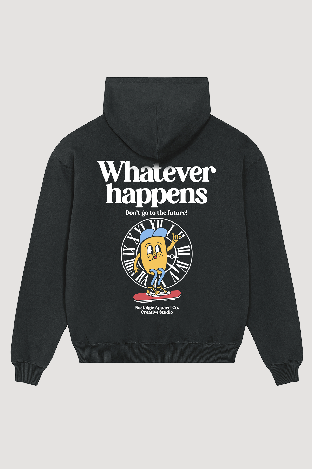 Nostalgic Apparel - Wholesale Hoodie - Unisex - Whatever Happens | Oversized Hoodie0