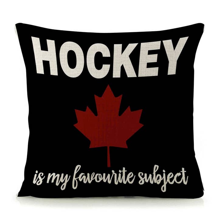 Cuscino Hockey Subject - 45,7 x 45,7 cm per la vendita all'ingrosso da parte di inVintage