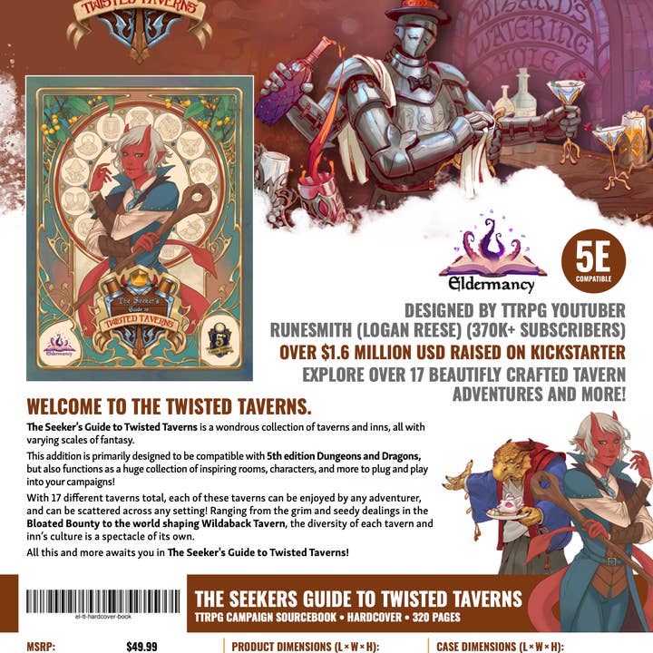 QMDirect - Wholesale Fantasy - The Seeker's Guide to Twisted Taverns1