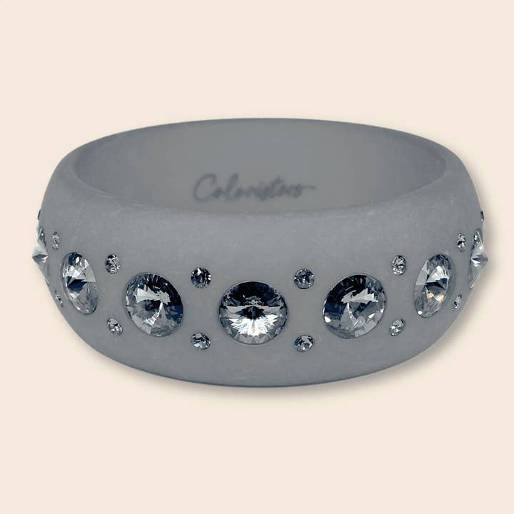 Catania maxi armbånd i grå for engroshandel hos Coloristers