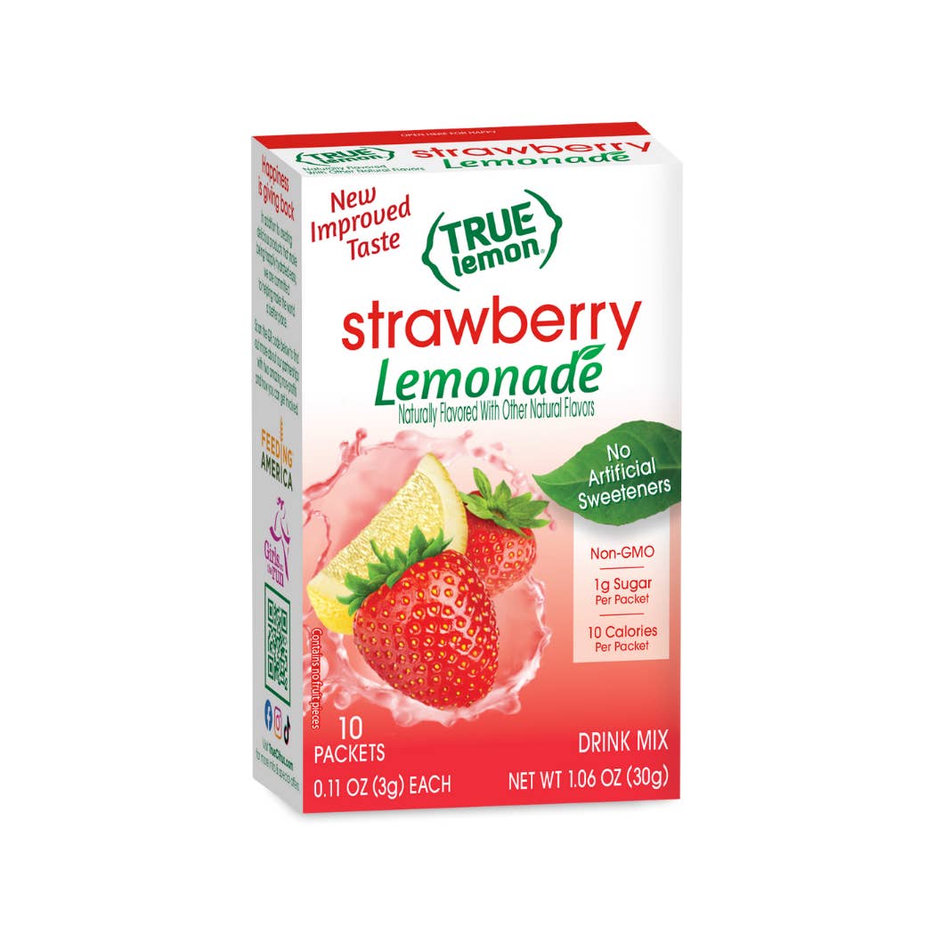 True Citrus - Wholesale Drink Mix - True Lemon Strawberry Lemonade