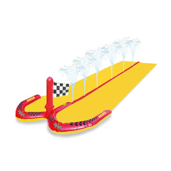 Meerkleurig Swim Essentials | Meerkleurige Opblaasbare Waterglijbaan for wholesale on Faire0