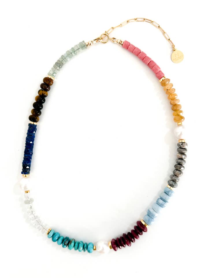 NYX NECKLACE~ Gemstone Necklace
for wholesale by Natnat Creations