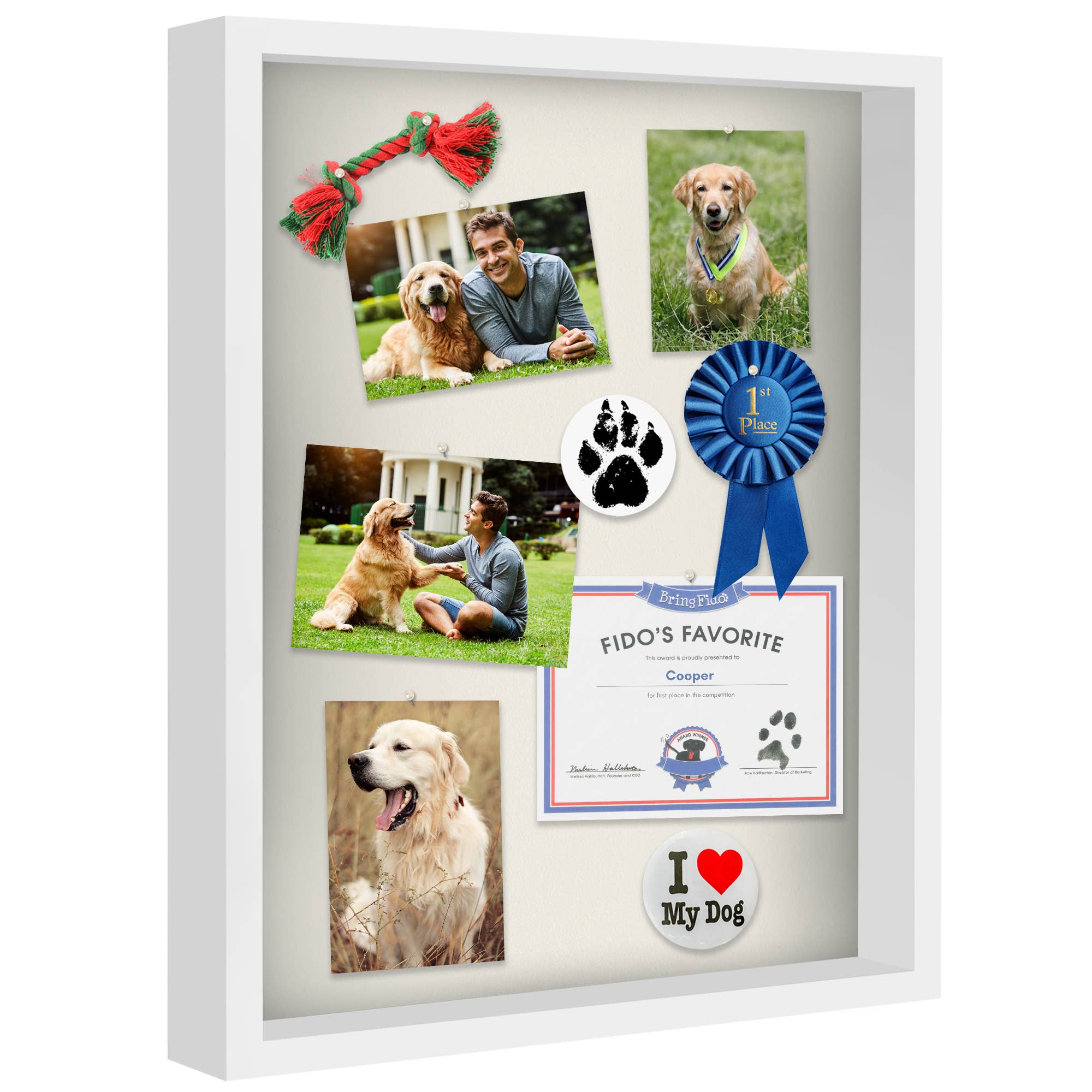 Americanflat - Wholesale Picture Frame - Americanflat Shadow Box Frame with Soft Felt Back41