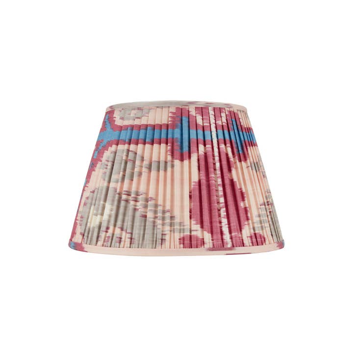 Rosanna Lonsdale - Wholesale Lampenkap - ROZE EN FUCHSIA IKAT LAMPENKAP