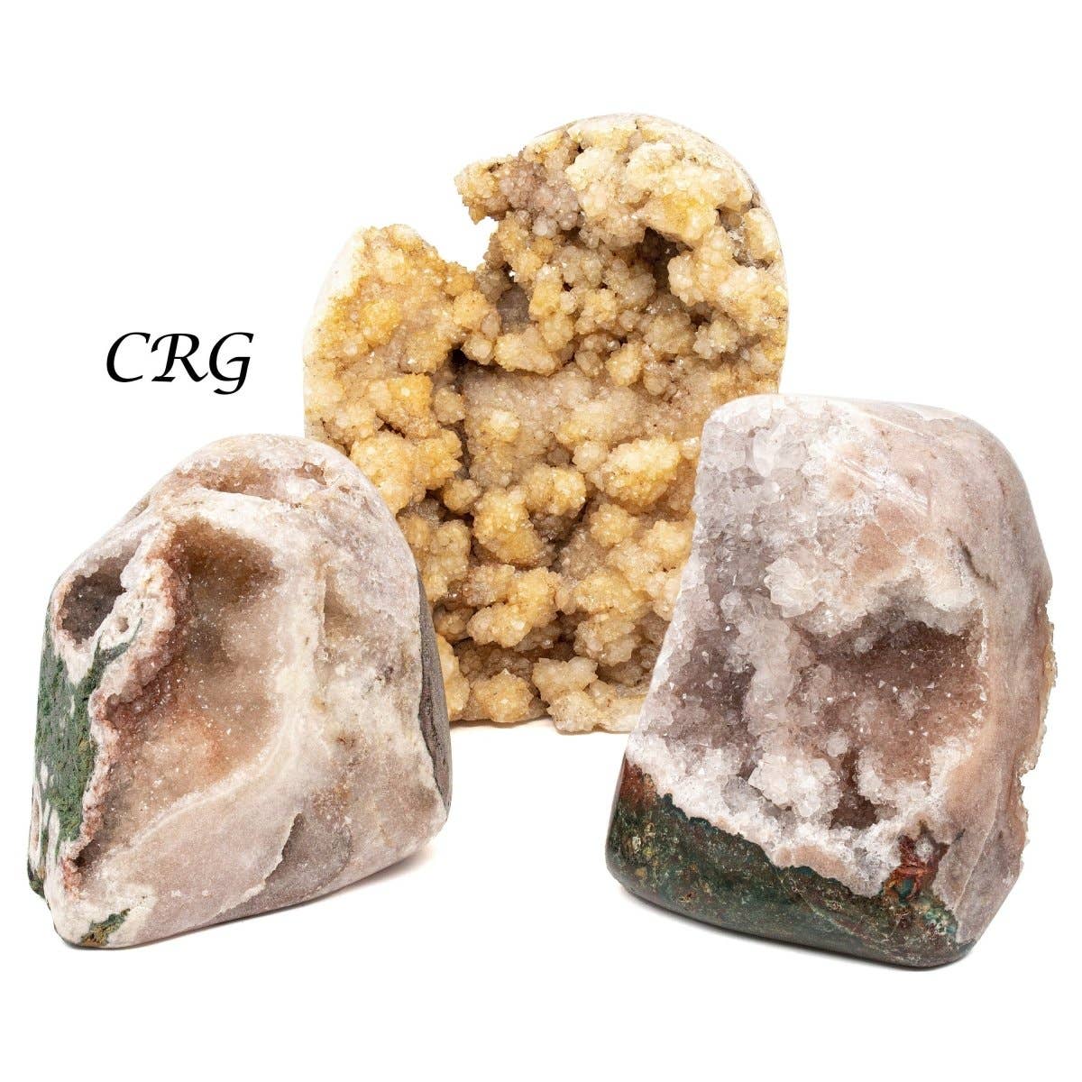 Crystal River Gems LLC - Wholesale Spiritual Stone/Crystal - Pink Amethyst Cut Base Freeform 1 Piece (Size 2 to 7 Inches)0