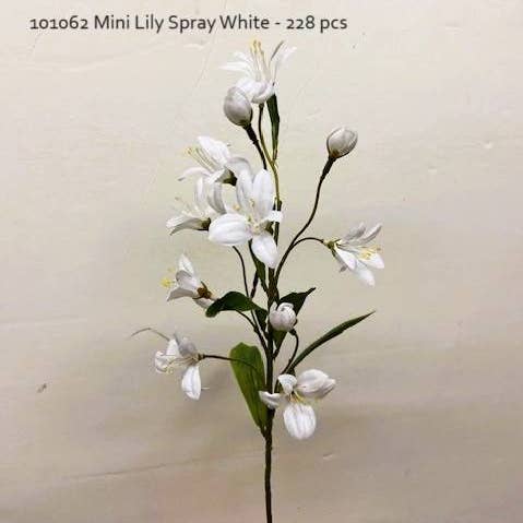 Cappel's Inc. - Wholesale Artificial Flowers - Silk Mini Lily Spray0