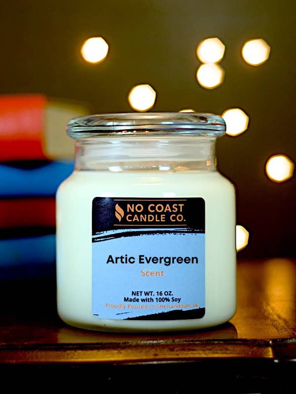 Arktisk Stedsegrøn for engroshandel hos No Coast Candle