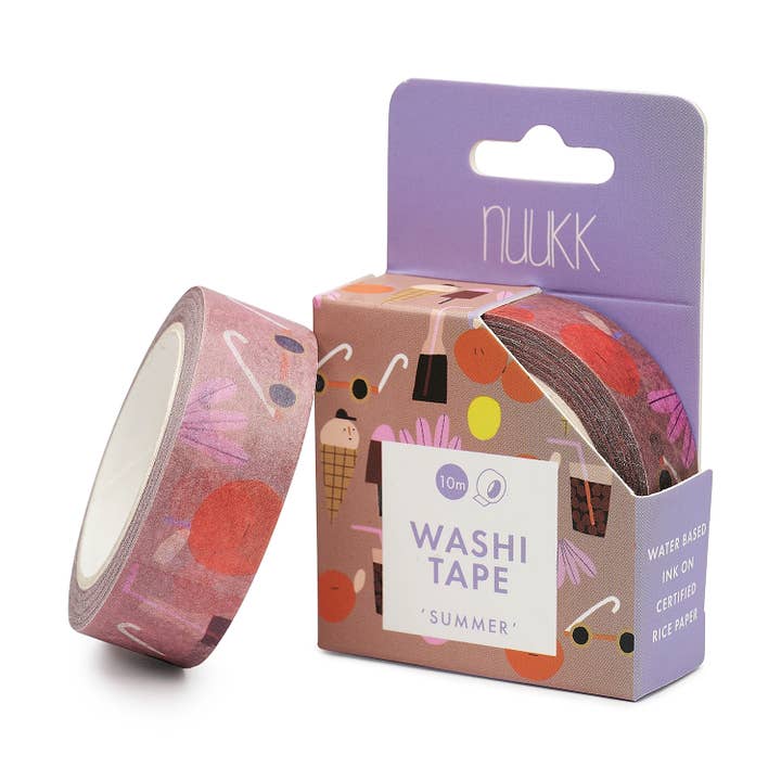 Washi tape “summer” for wholesale by nuukk GmbH