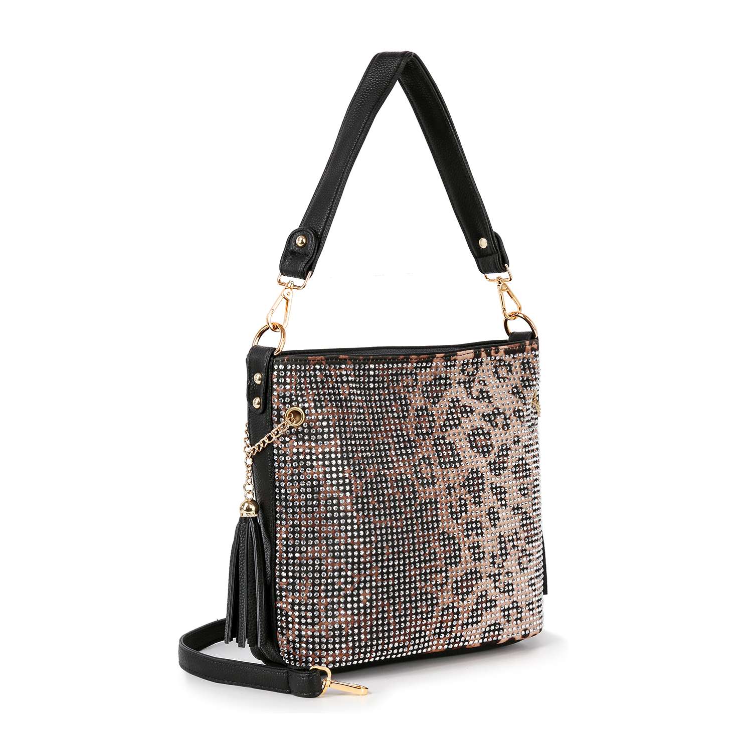 Handbag Express - Wholesale Shoulder Bag - Women's - Sparkling Rhinestone Hobo Handbag35