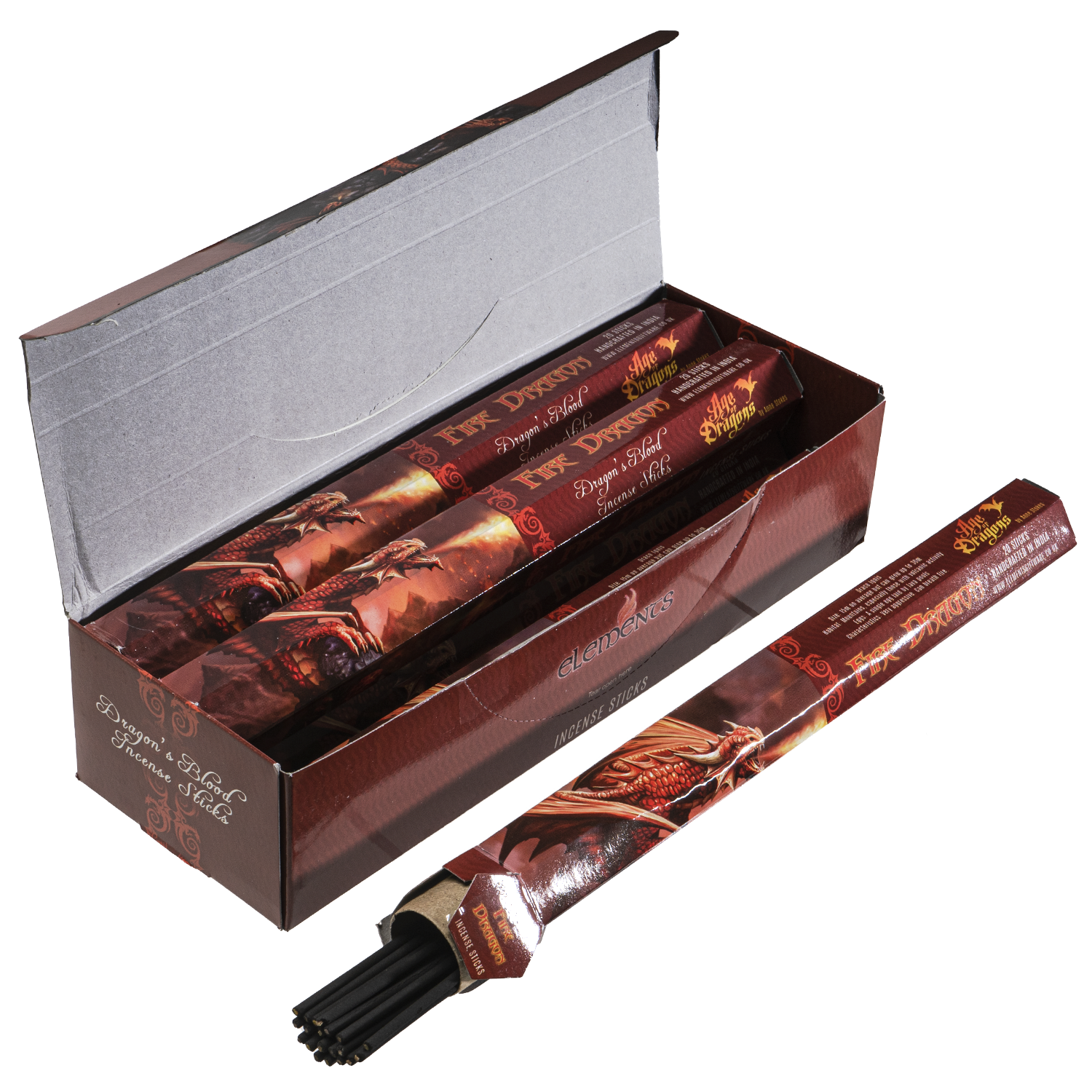 Pacific Trading – wholesale Incense – Elements Incense Sticks - Fire Dragon 2