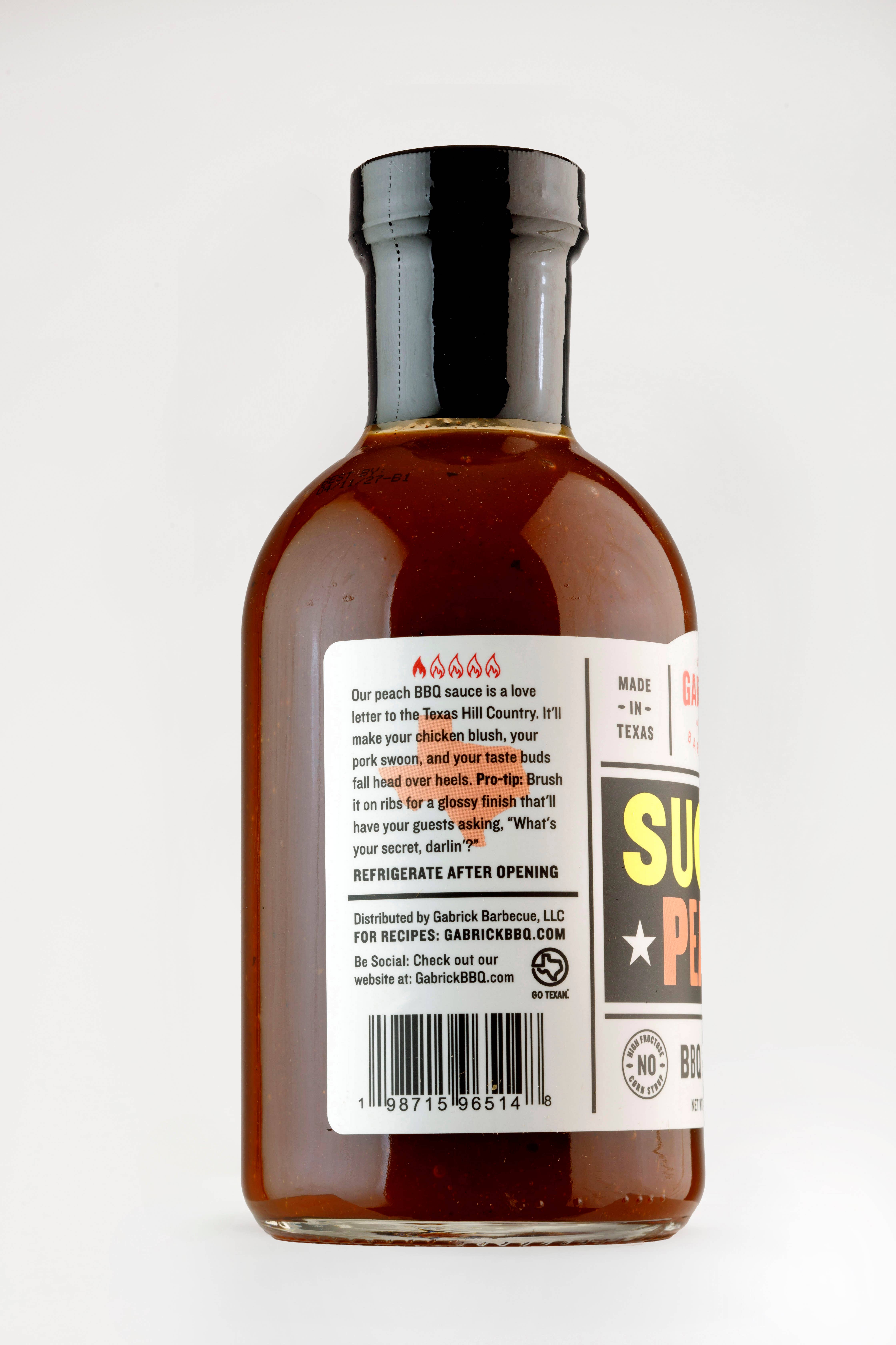 Gabrick BBQ Sauce Co. | Texas BBQ Sauce - Wholesale BBQ Sauce - Sugar Peach BBQ Sauce3