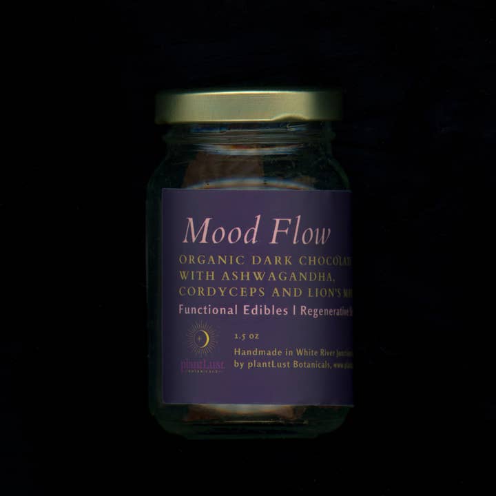 Mood Flow: Cordyceps, cioccolatini Lion's Mane per la vendita all'ingrosso da parte di PlantLust Botanicals