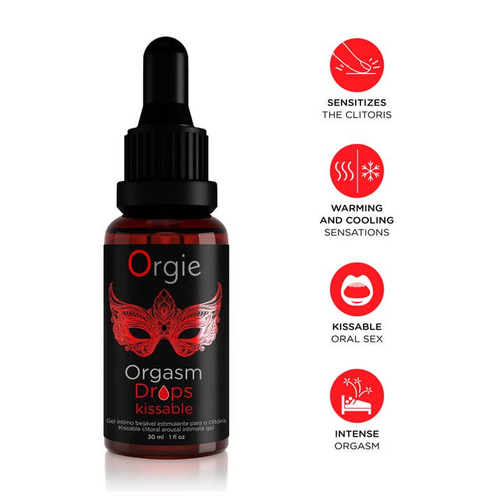 Orgie – wholesale Glidmedel – ORGASMER DROPPAR KYSSBAR