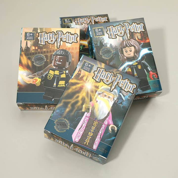 12PCS - Movie Character Mini Building Figure Boxes for wholesale by Sensibling Corp.