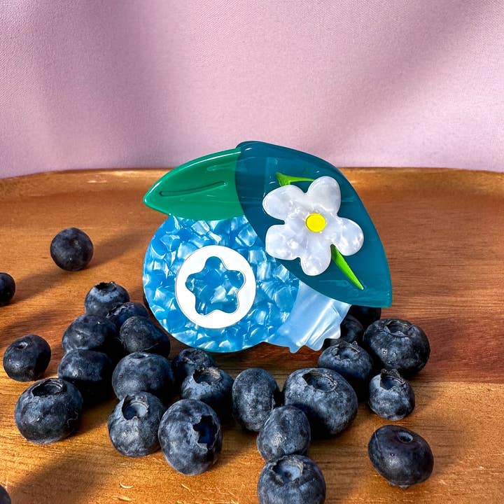 Sunnie Creative - Wholesale Hair Clip - Women's - Blueberry Hair Claw Clip