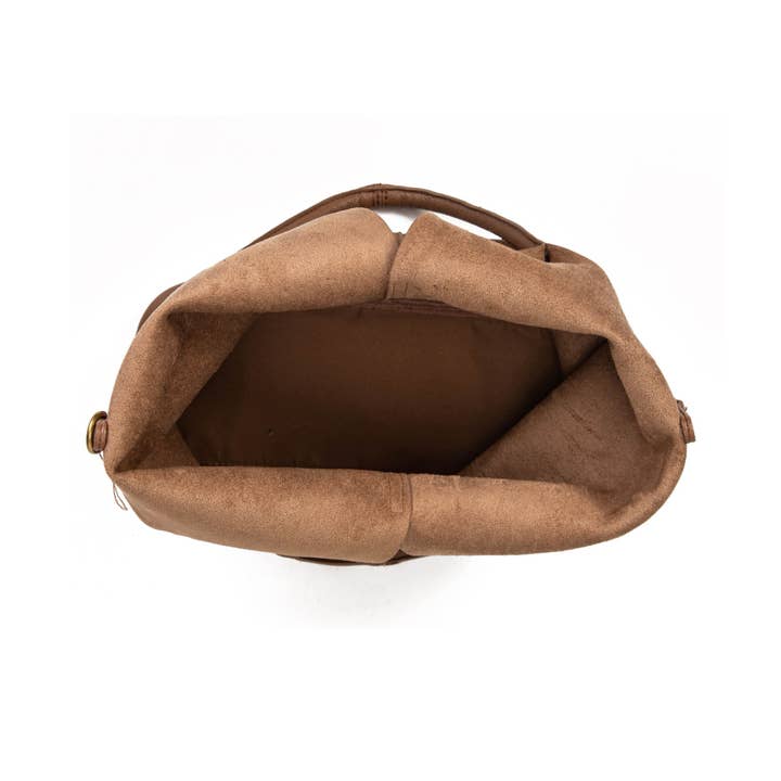 SWEET MAGIC SHOES & BAGS - Wholesale Shoulder Bag - Women's - HAND BAGS WITH HANDLE AND TOILETRY BAG INSIDE FAUX LEATHER7