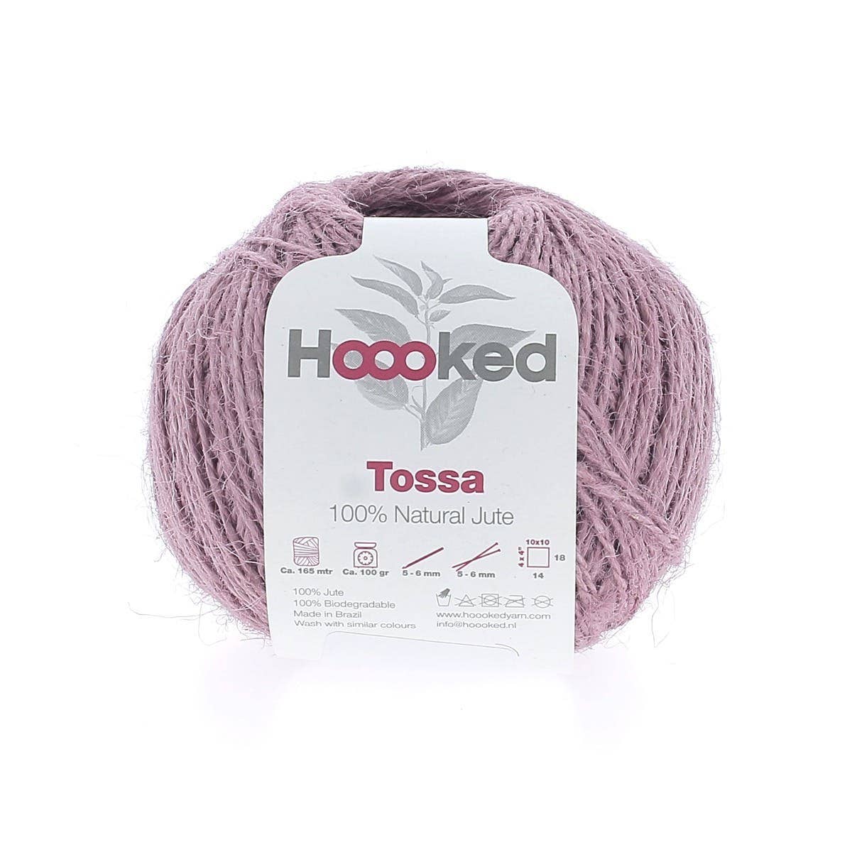 Hoooked Yarns - Vente Fils à tricoter - Tosa de jute 100 g0