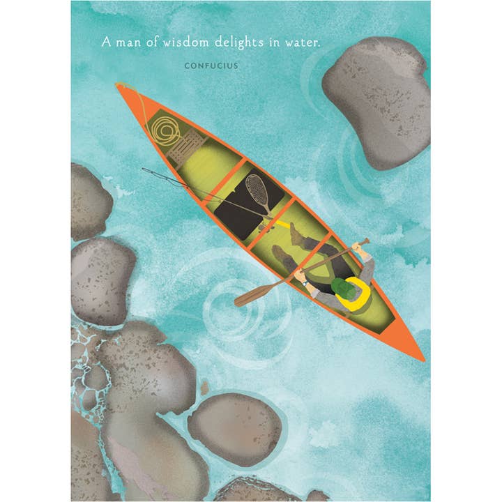 Tarjeta del día del papá del pescador para venta al por mayor de Studio Eleven Papers