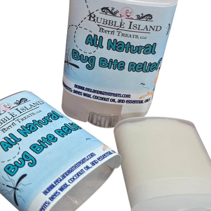 Bubble Island Bath Treats - Wholesale Insect Repellent - Bug Bite Relief Bar1