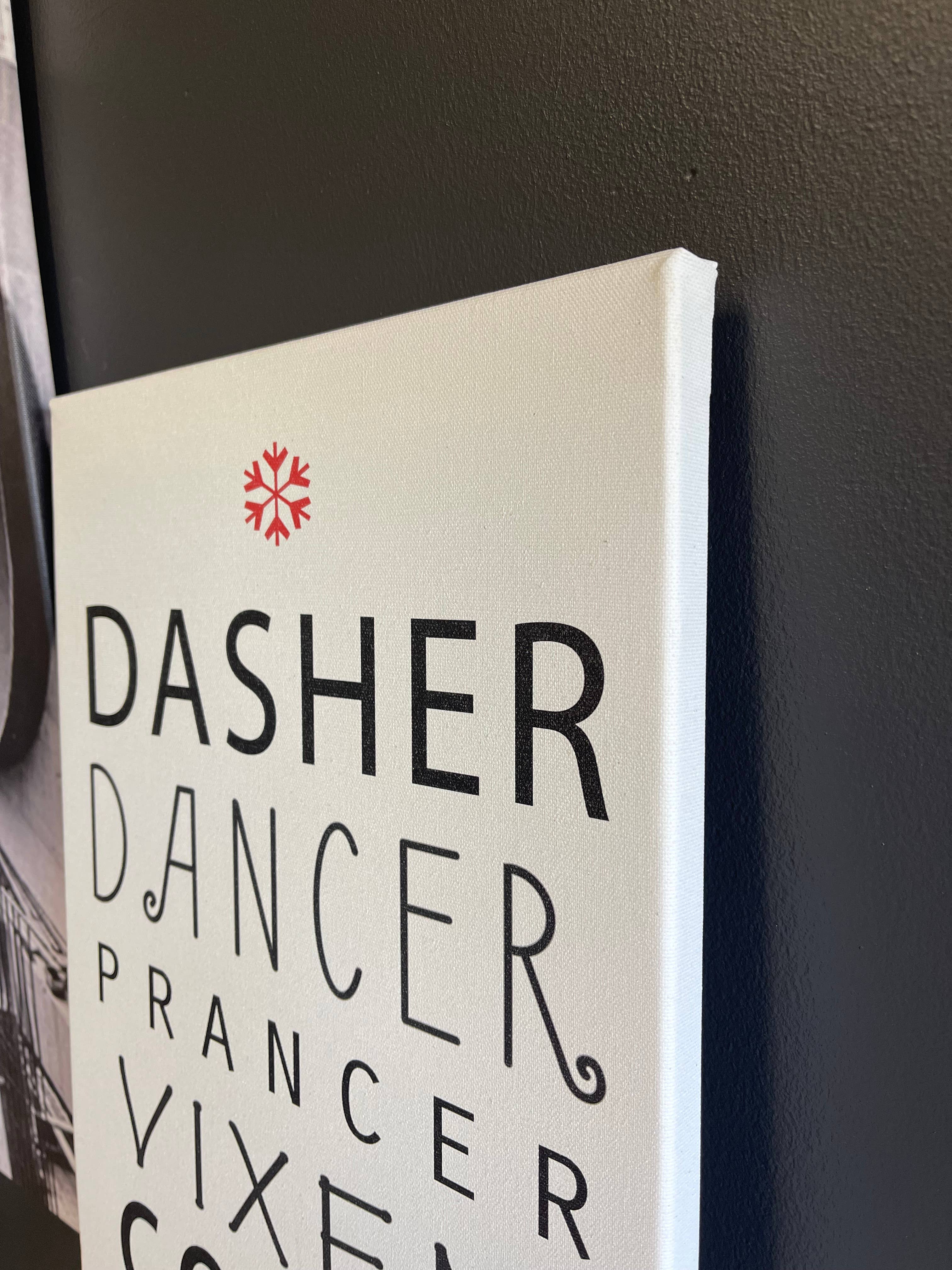 Red Barn Canvas - Wholesale Christmas Wall Art - 'Twas The Night Before Christmas | Banner or Stretch Canvas9