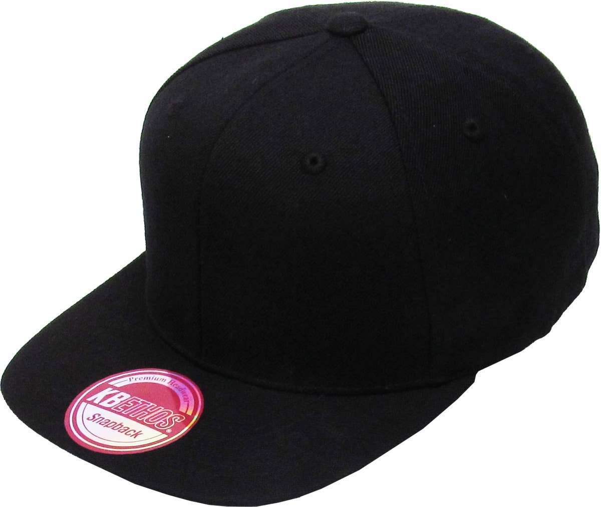 KBETHOS - Wholesale Flat Brim Cap - Men's - Wool Blend Snapback0