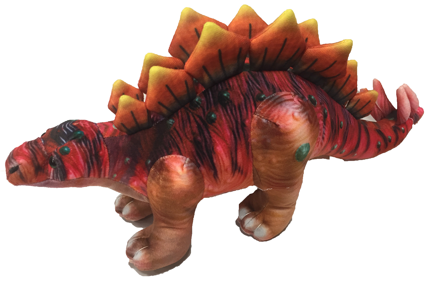 Texas Toy Distribution – wholesale Stuffed/plush toy – Kids & baby – Stegosaurus Plush 14" Dinosaur Stuffed Animal2