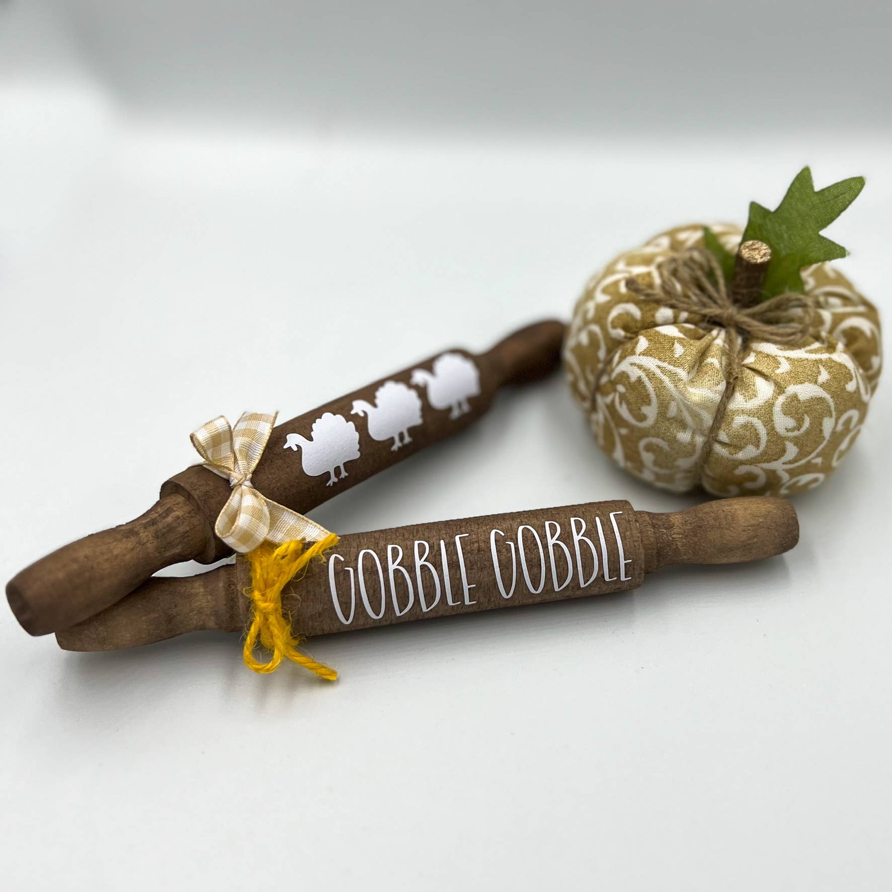 Ruaille Buaille Co - Vendita all'ingrosso Decorazioni da tavolo - Decorazioni autunnali | Vassoio a più livelli per l'autunno | Decorazioni per la casa5