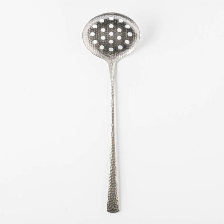 Yamani - Wholesale Serving Utensil - Japanese hammer eyes pattern cutlery yudofu spoon L1