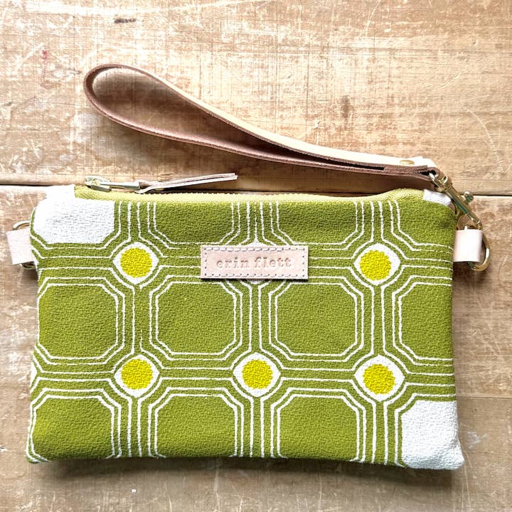 Vintage Tile Wristlet for wholesale by Erin Flett