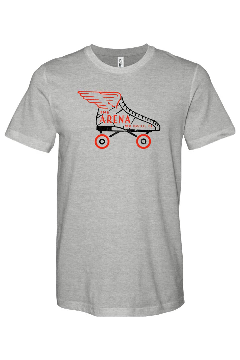 Yinzylvania - Wholesale Screen Printed T-Shirt - Unisex - The Arena Roller Rink - New Castle, PA