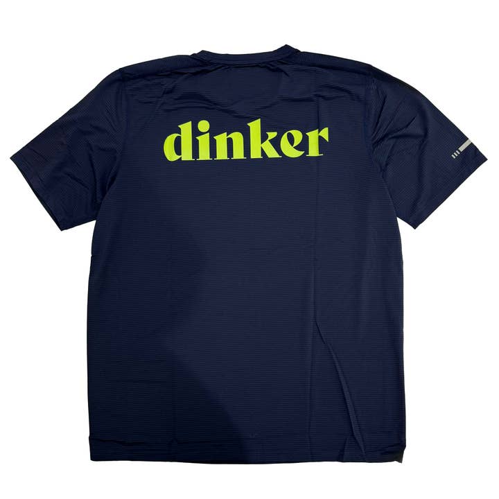 Men's Dinker LUX Performance Shirt Navy for wholesale by Swinton
