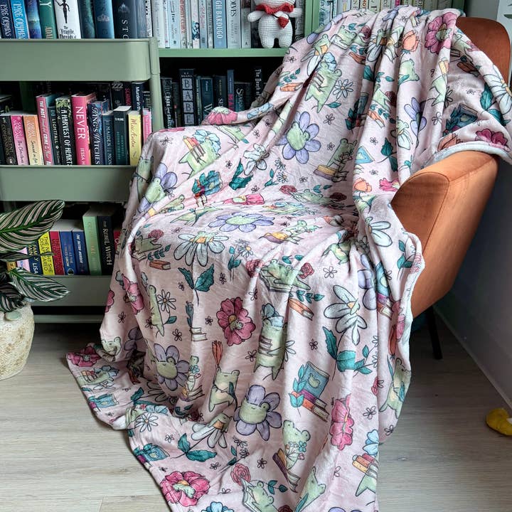 Froggie's Flowers Deken (groot) voor wholesale door Magic&Books