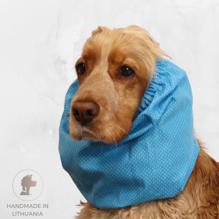 Soft Cotton Dog Snood | Everyday Use | Sky Dots for wholesale by Distinguish Me