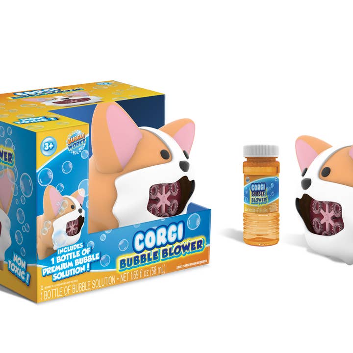 Corgi Bubble Blower for wholesale by Anker Play Products
