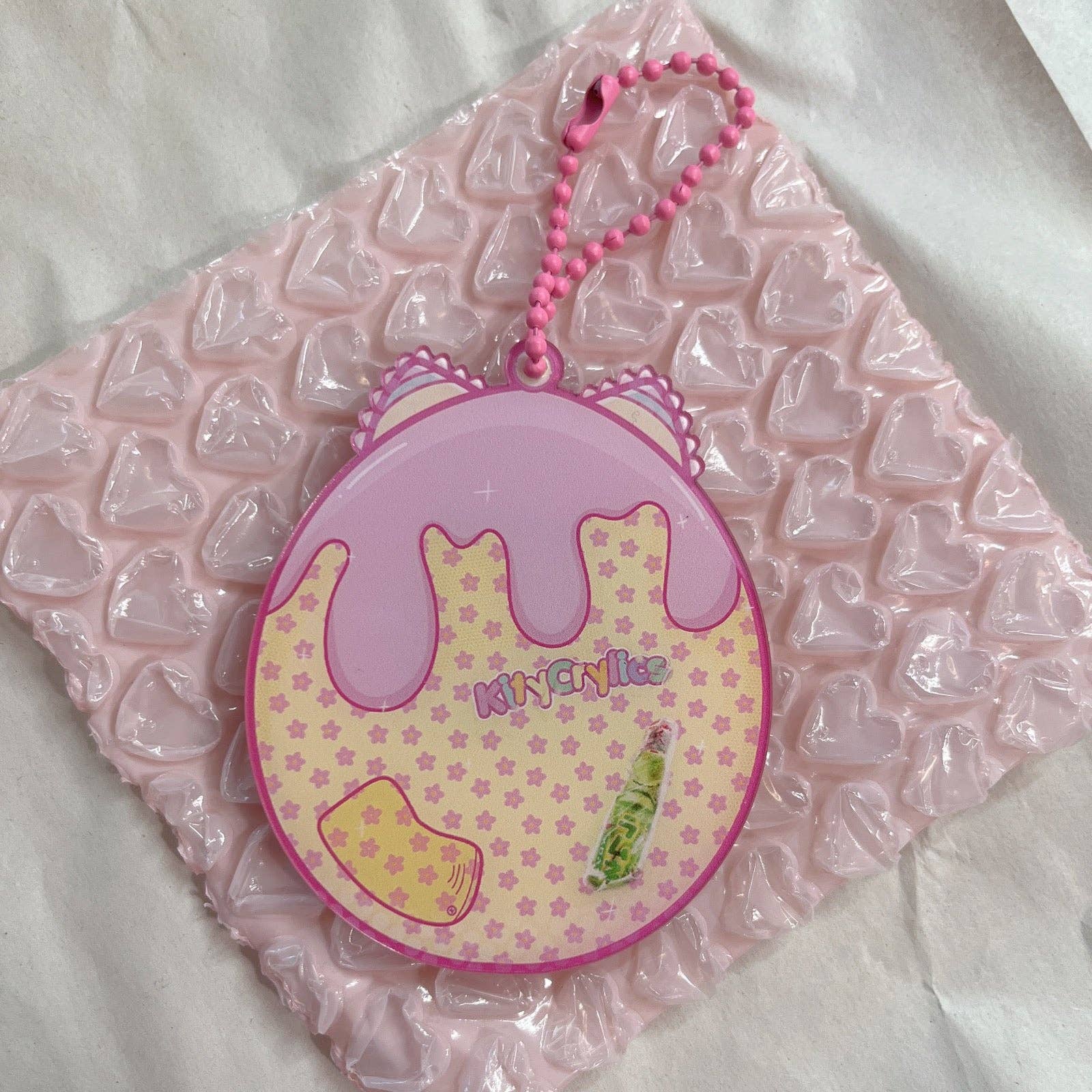 KityCrylics - Wholesale Keychain - Women's - KityCrylics Original "Meowagotchi" 3D acrylic keycain2