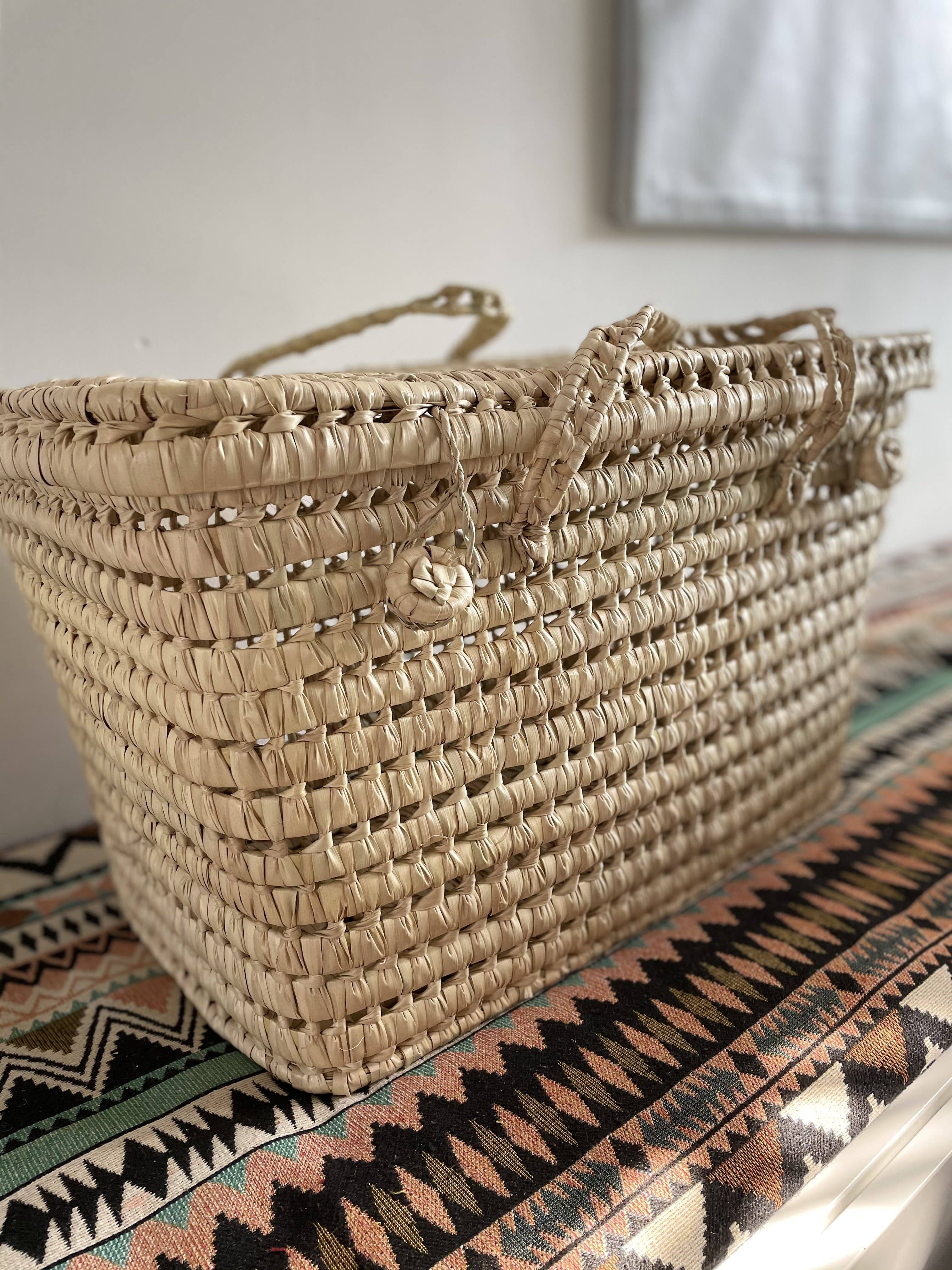 Tamegrouteshop - Wholesale Basket - Gevlochten marokkaanse mand4