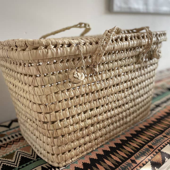 Tamegrouteshop - Wholesale Basket - Gevlochten marokkaanse mand4