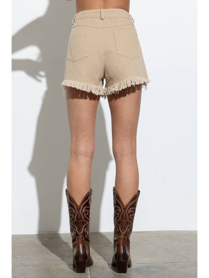 Blue B - Wholesale Shorts – Women’s - 17368P - Distressed Frayed Detail Fringe Rhinestone Denim6