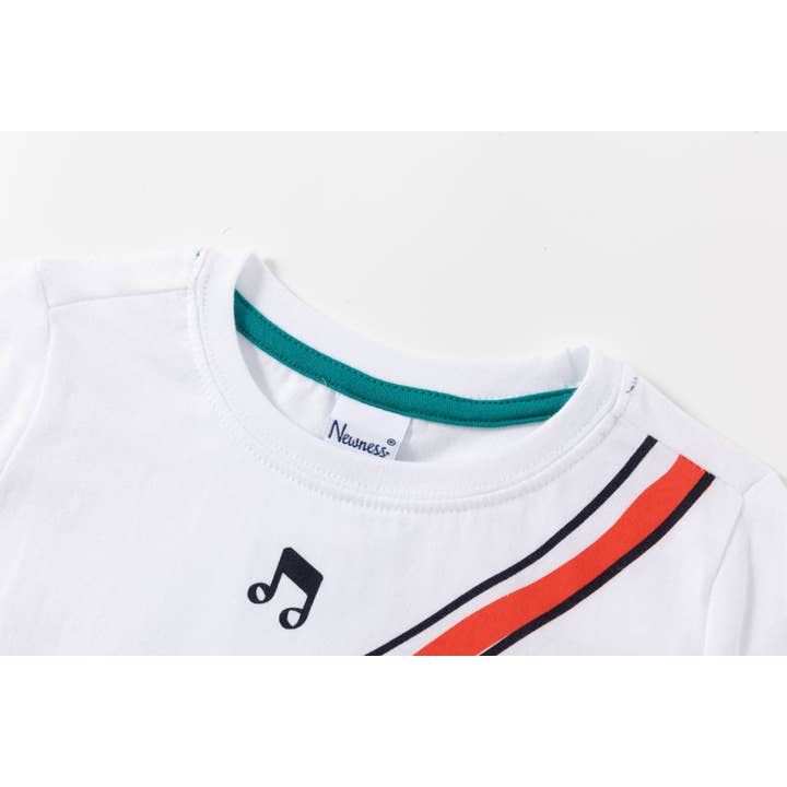 Blank Boy's T-shirt Red Guitar for wholesale on Faire3