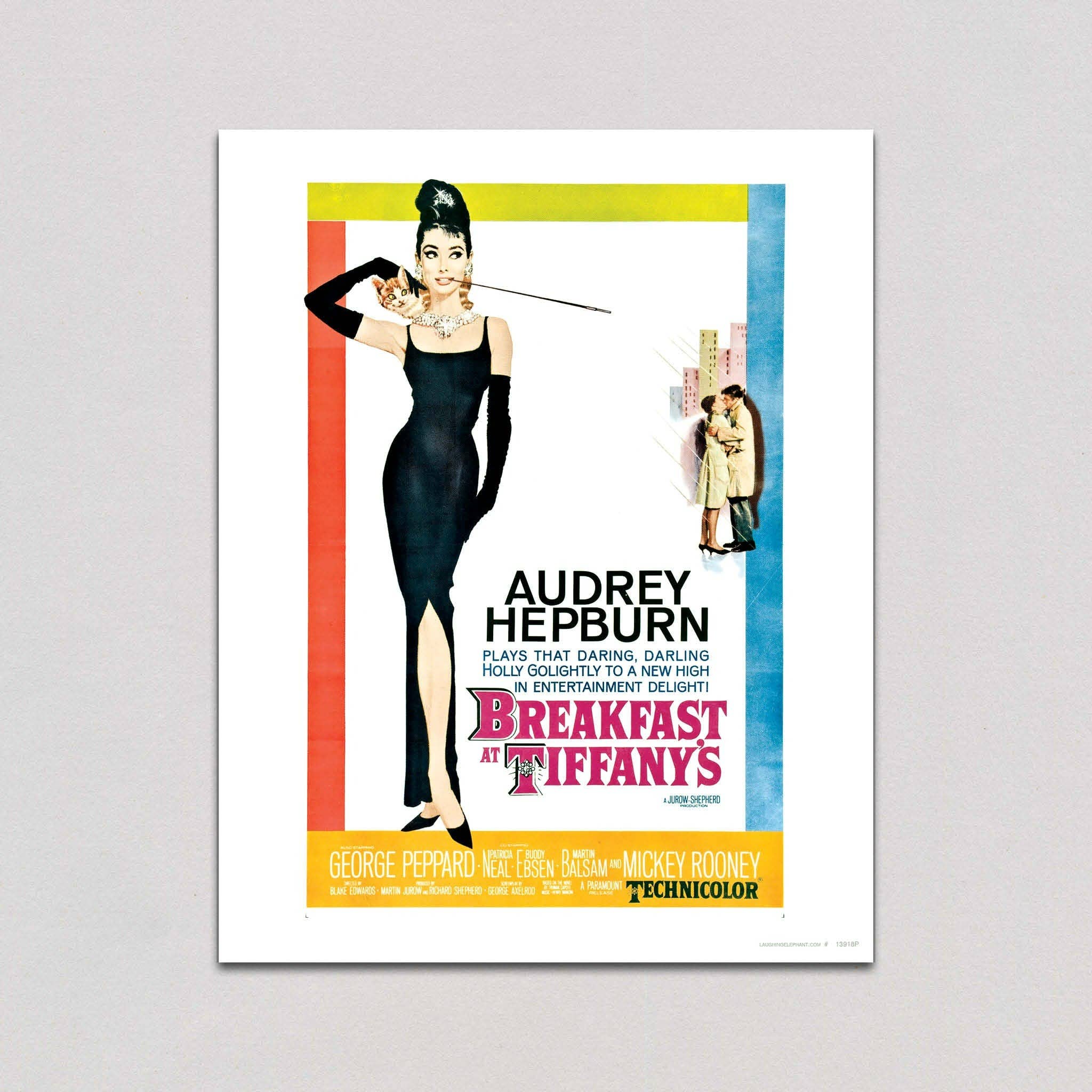 Laughing Elephant - Wholesale Poster - Breakfast at Tiffany's Poster - Retro Movie Posters Print