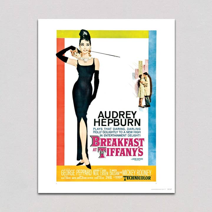 Laughing Elephant - Wholesale Poster - Breakfast at Tiffany's Poster - Retro Movie Posters Print0